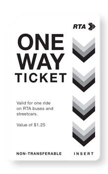 Pack of 10 One Way Tickets